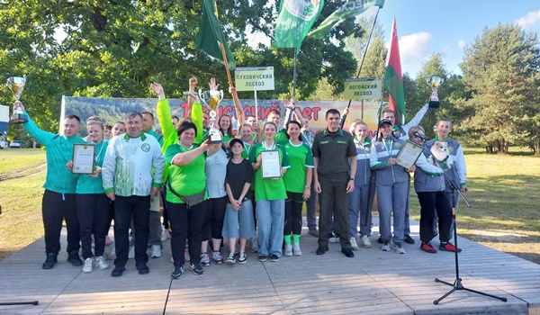 На Воложинщине состоялся областной туристский слет среди работников лесохозяйственных учреждений Минского ГПЛХО