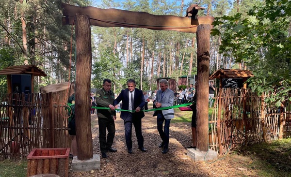 В Заславле открылась новая экологическая тропа Минского лесхоза!