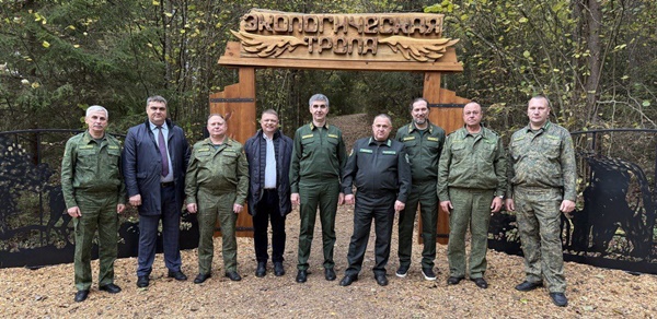 Ознакомление российской делегации с опытом лесохозяйственных учреждений Минского ГПЛХО