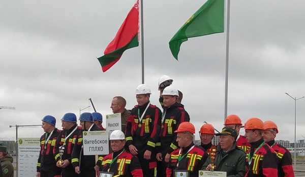 ПЕРВОЕ МЕСТО у команды Борисовского опытного лесхоза